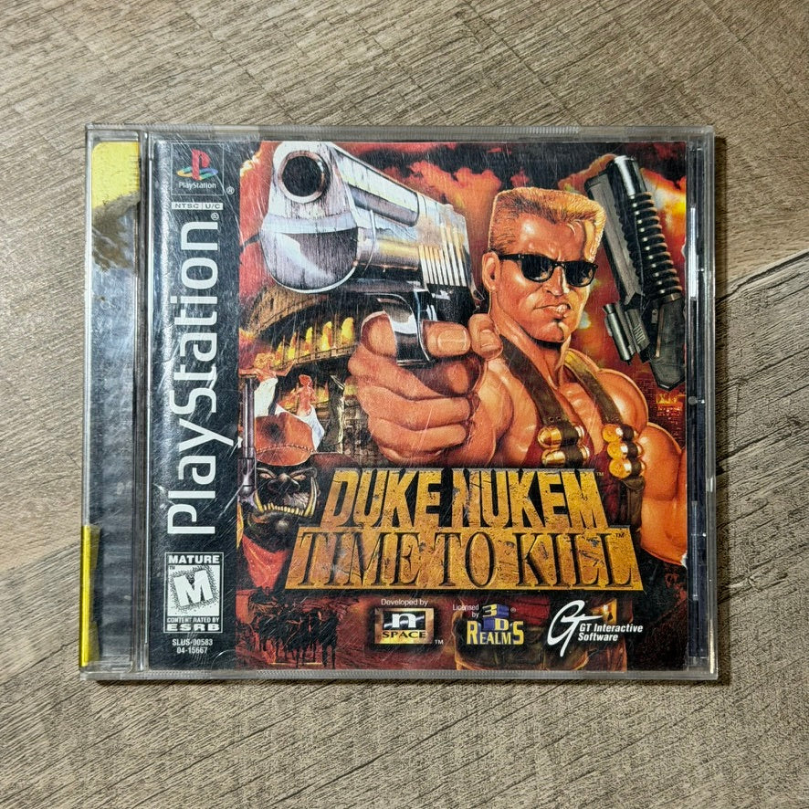Duke Nukem: Time To Kill (Sony Playstation, PS1)