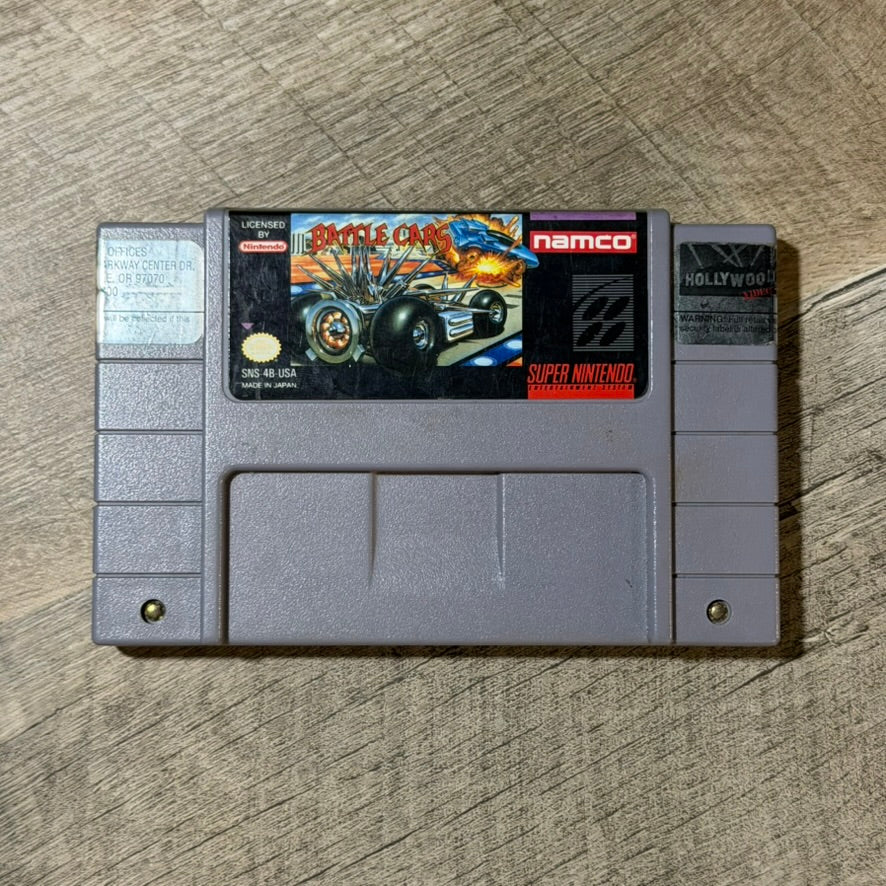 Battle Cars (Super Nintendo, SNES)