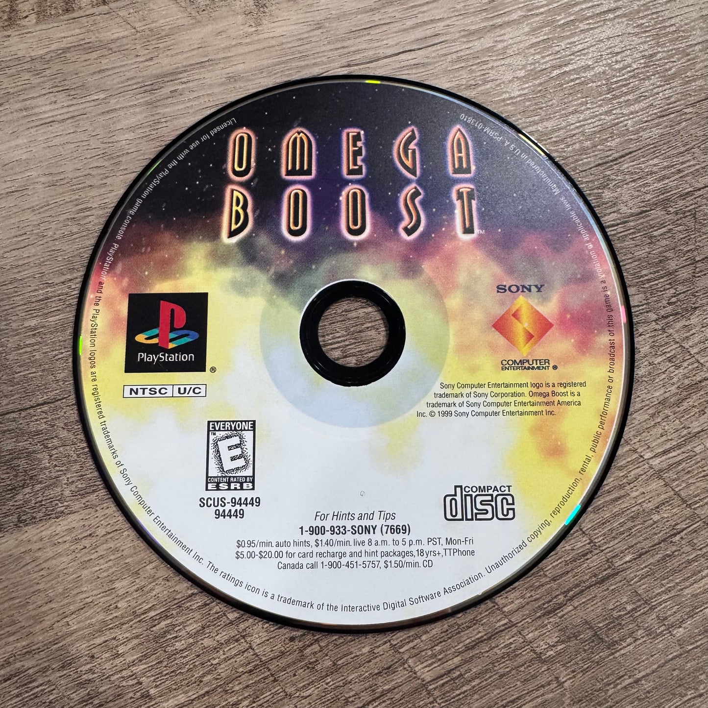 Omega Boost (Sony Playstation, PS1)