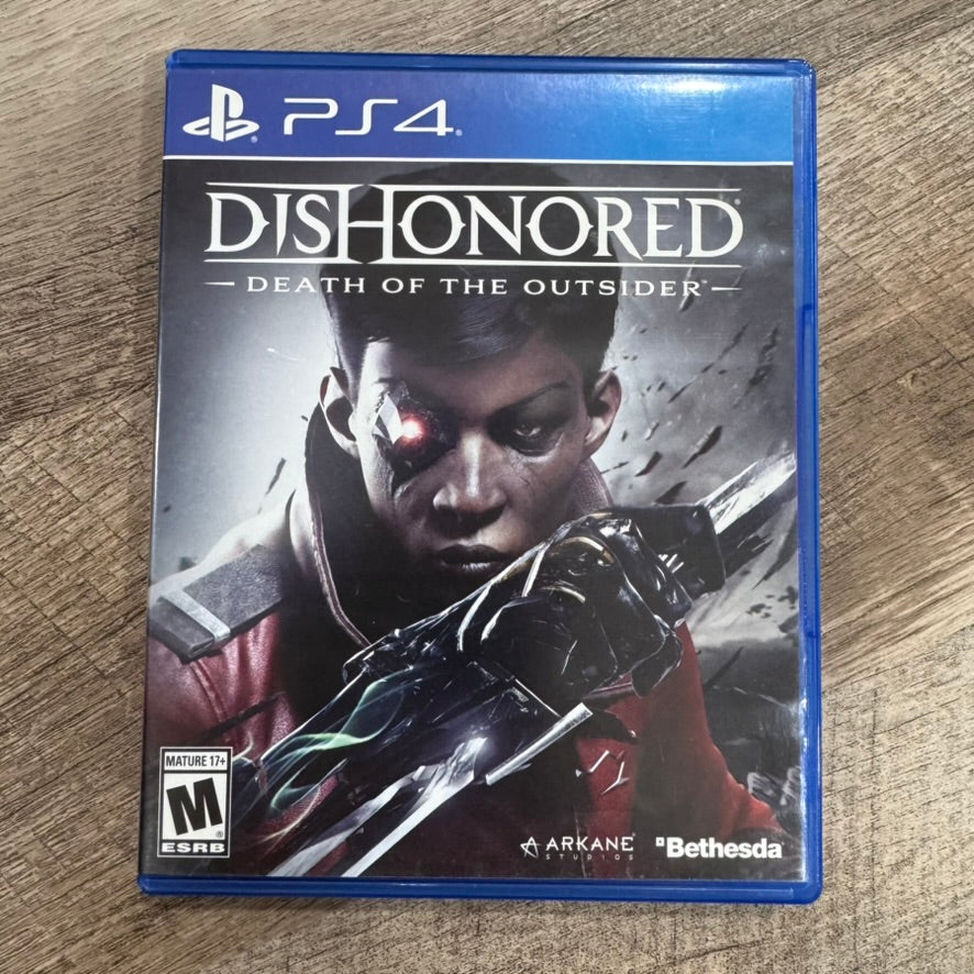 Dishonored: Death of The Outsider (Sony Playstation 4, PS4)