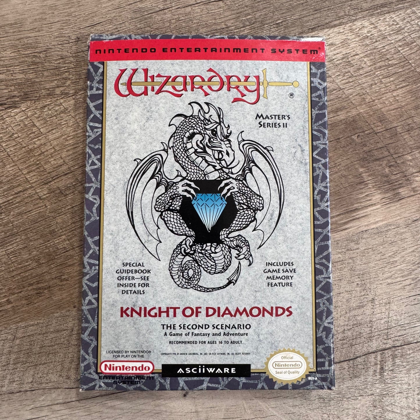 Wizardry: Knights of Diamonds: The Second Scenario (Nintendo Entertainment System, NES)