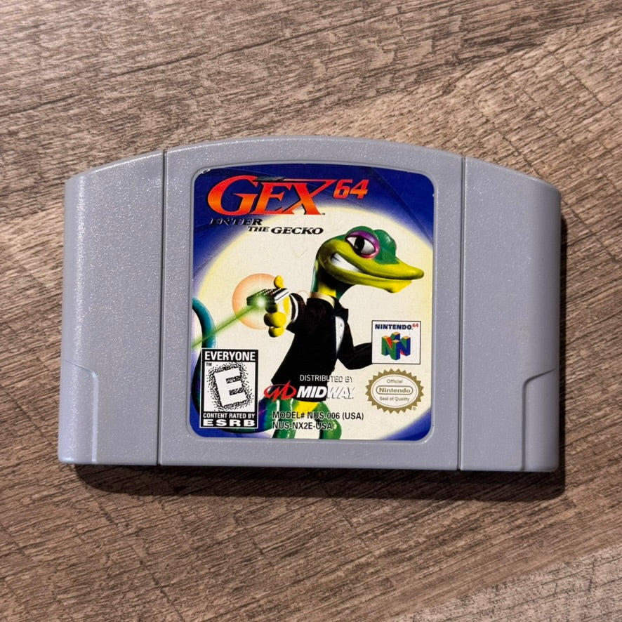 Gex 64 (Nintendo 64, N64)