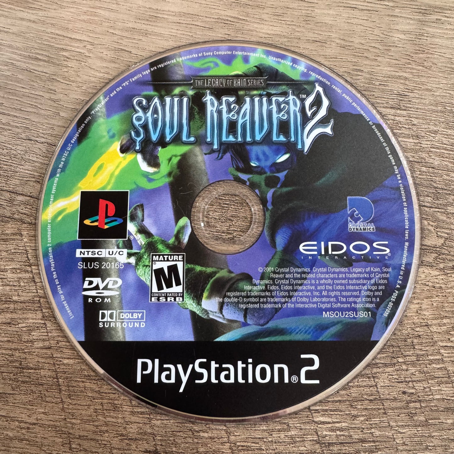 Soul Reaver 2 (Sony Playstation 2, PS2)