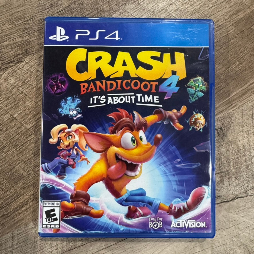 Crash Bandicoot 4: It's About Time (Sony Playstation 4, PS4)