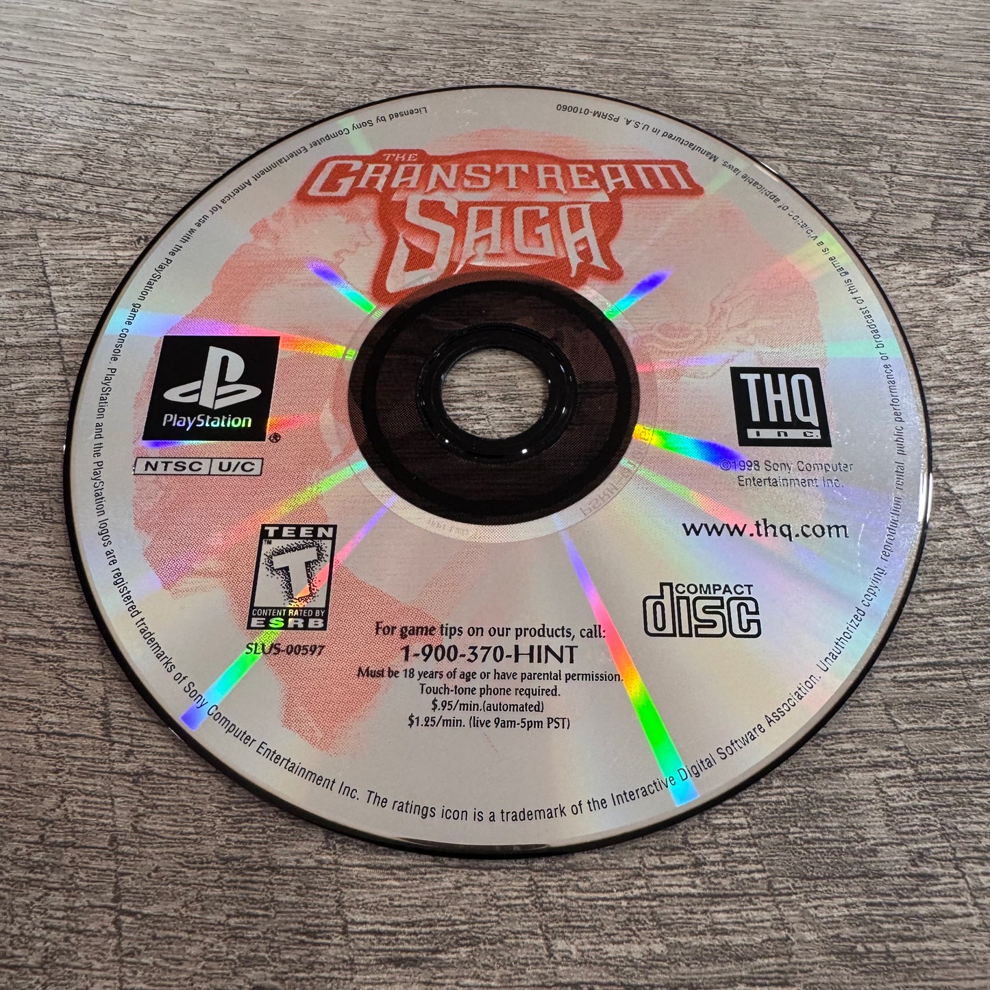 The Granstream Saga (Sony Playstation, PS1)