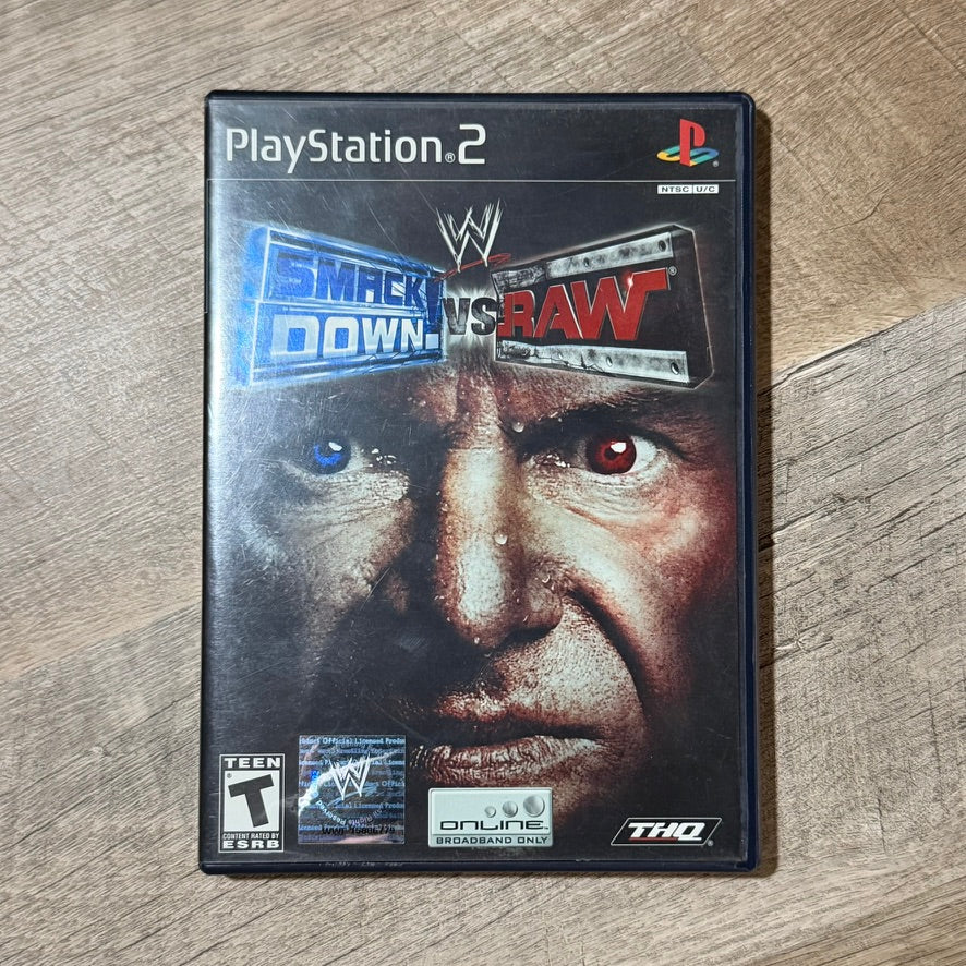 WWE Smackdown Vs. Raw (Sony Playstation 2, PS2)