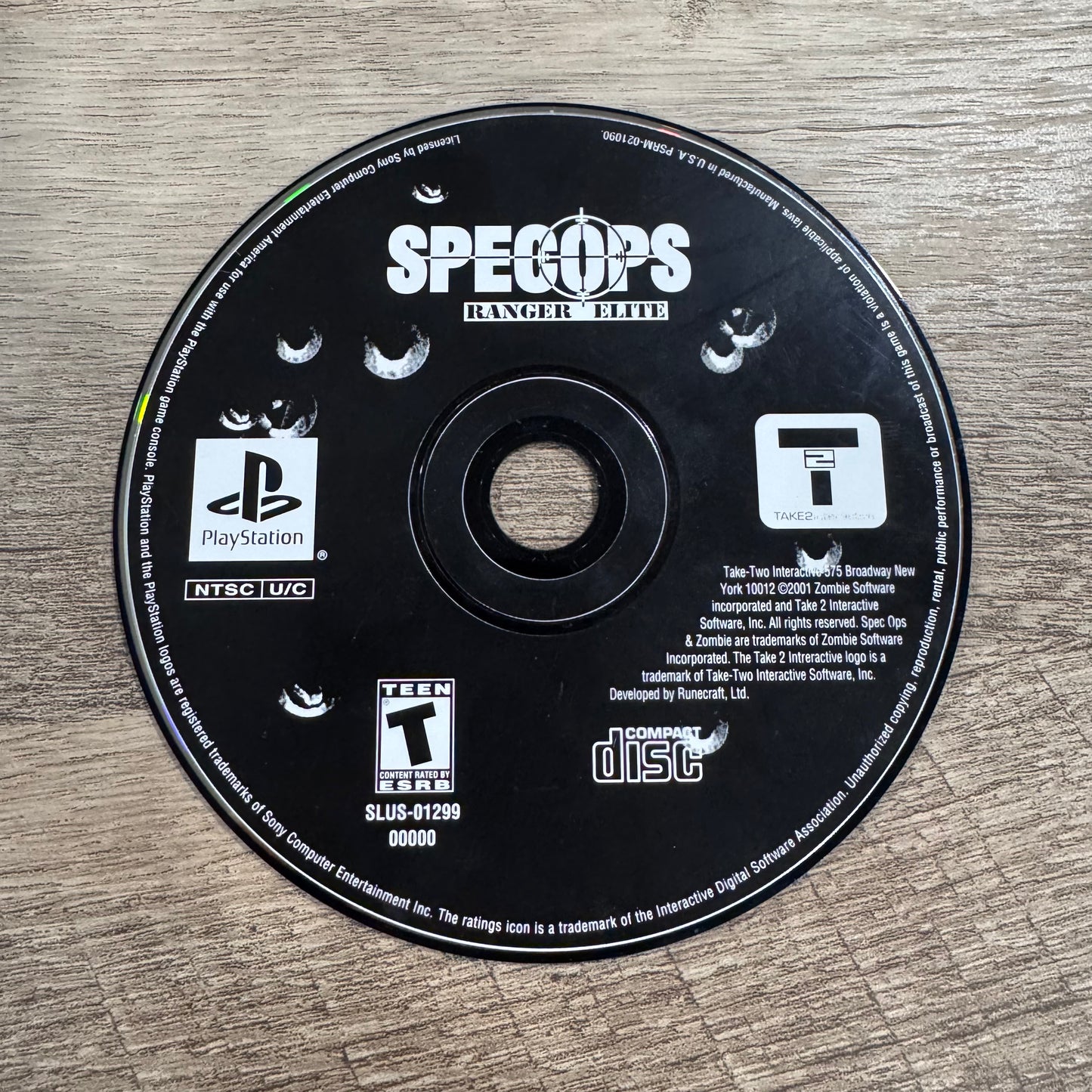 Spec Ops: Ranger Elite (Sony Playstation, PS1)