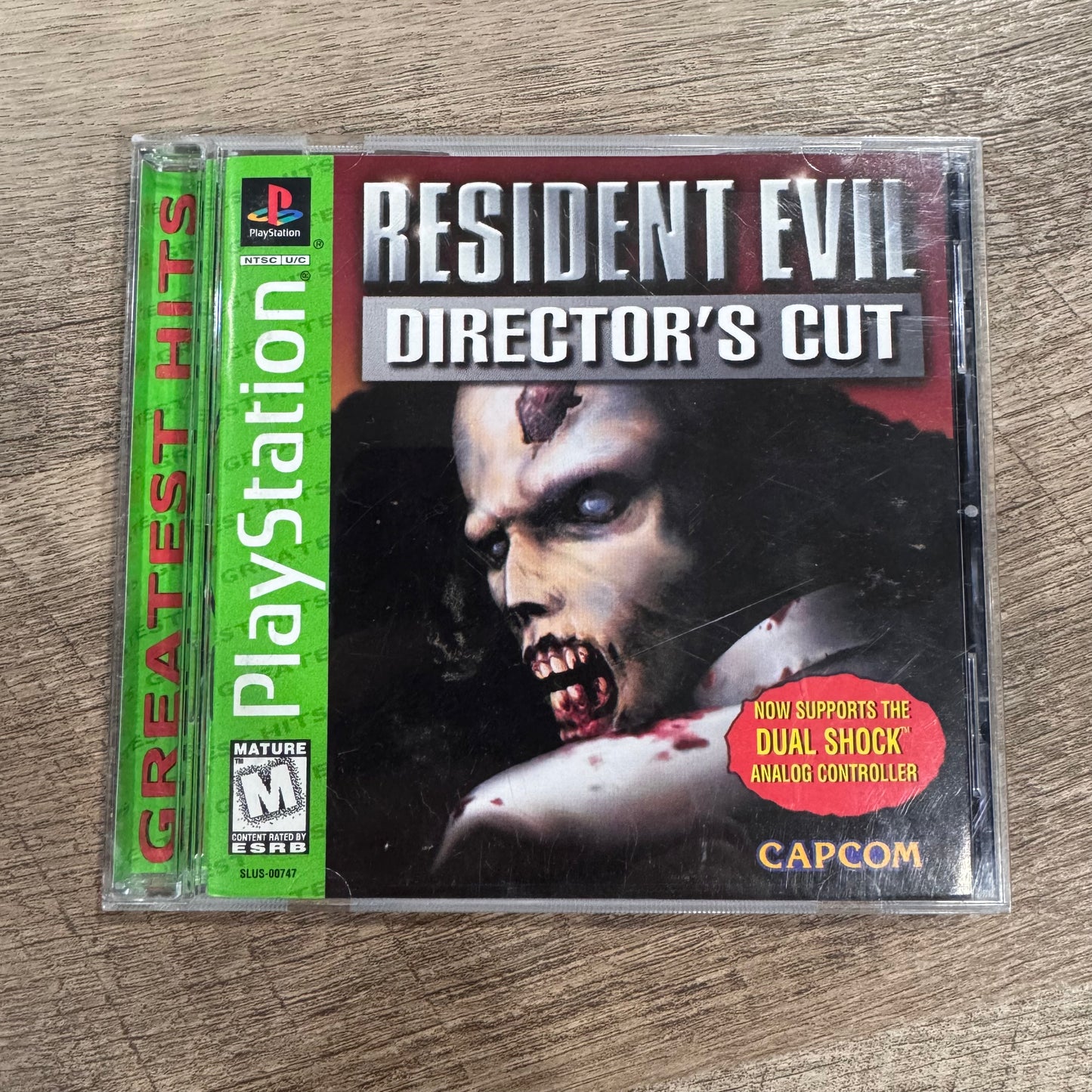 Resident Evil: Director's Cut (Sony Playstation, PS1)