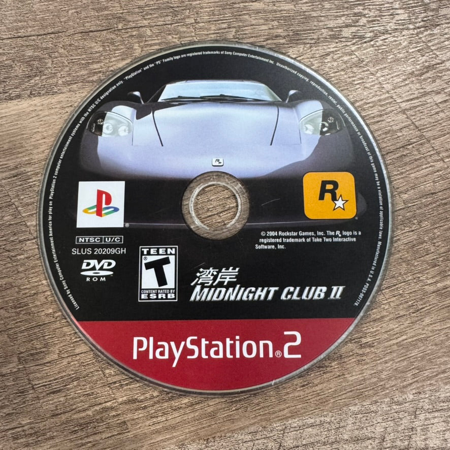 Midnight Club 2 (Sony Playstation 2, PS2)