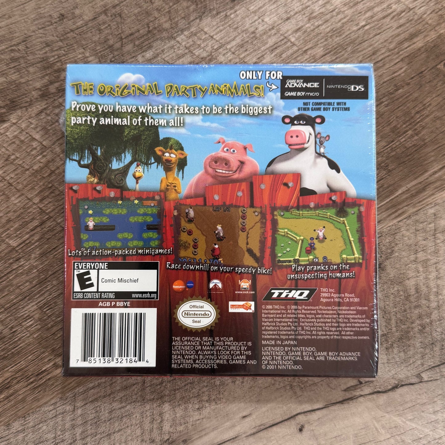 Barnyard (Nintendo GameBoy Advance, GBA)