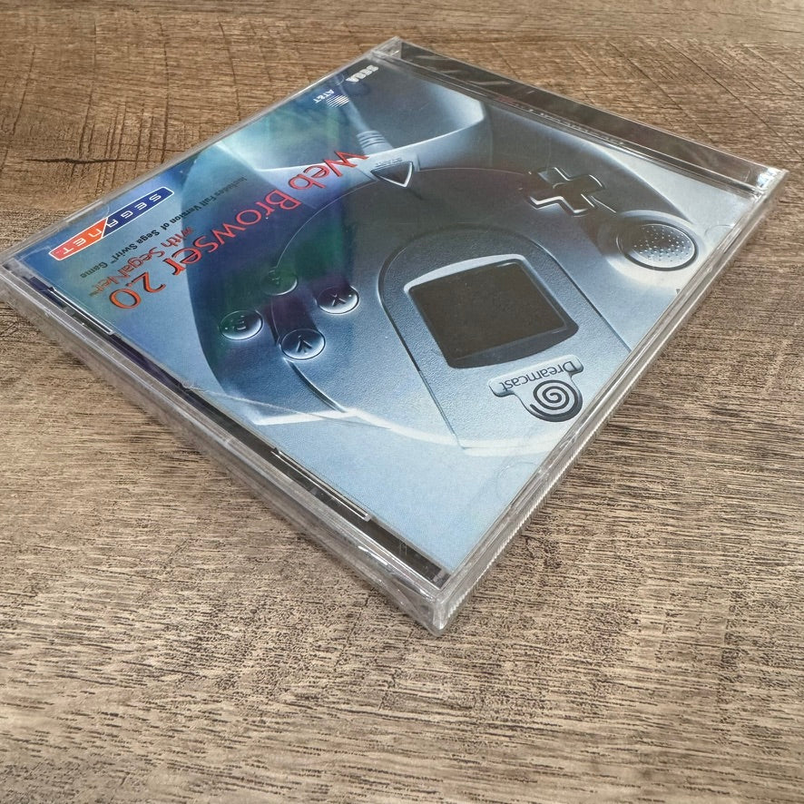 Sega Dreamcast PlanetWeb Web Browser 2.0 (Sega Dreamcast) Brand New W/SegaNet!