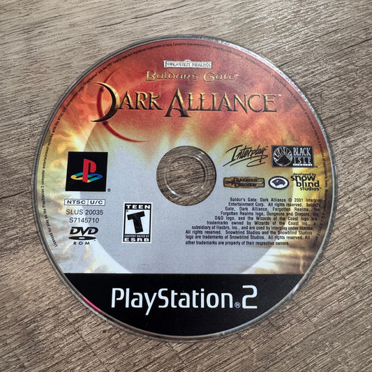 Baldur’s Gate: Dark Alliance (Sony Playstation 2, PS2)
