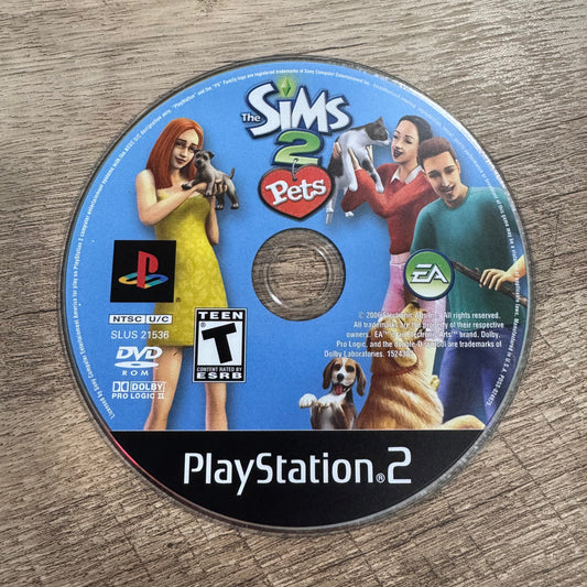 The Sims 2: Pets (Sony Playstation, PS2)
