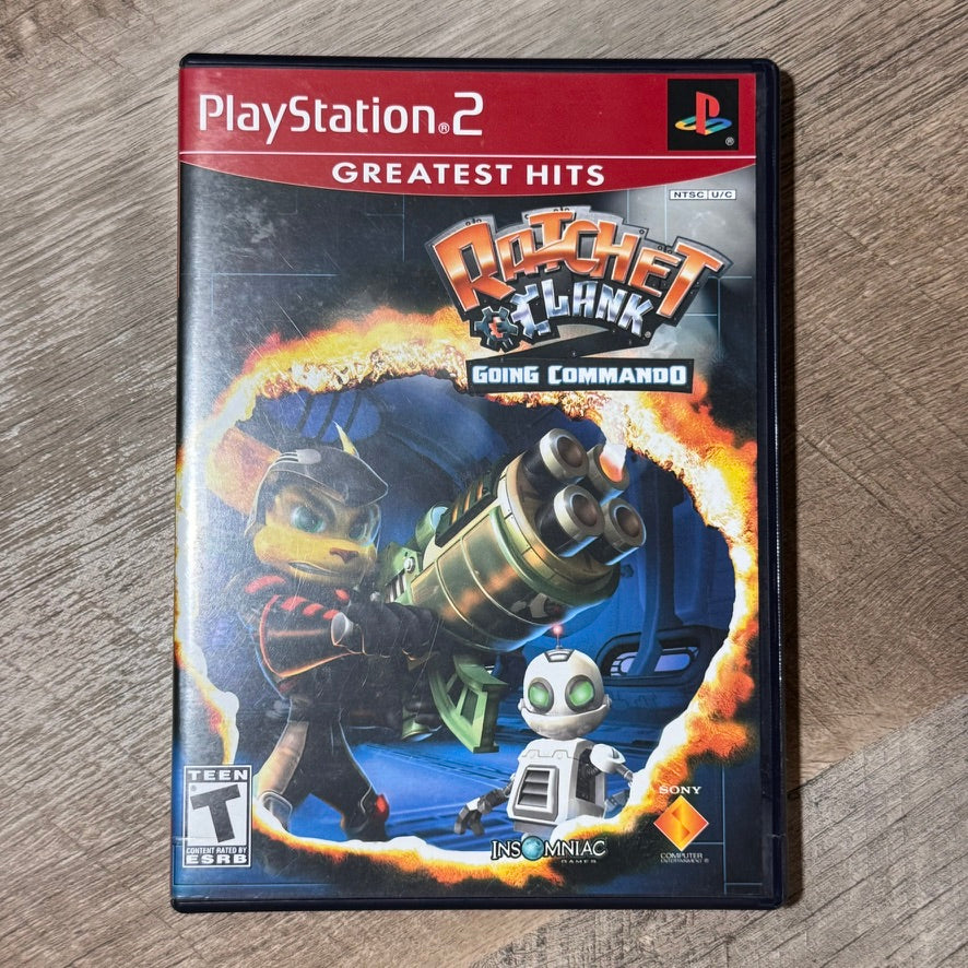 Ratchet & Clank: Going Commando (Sony Playstation 2, PS2)