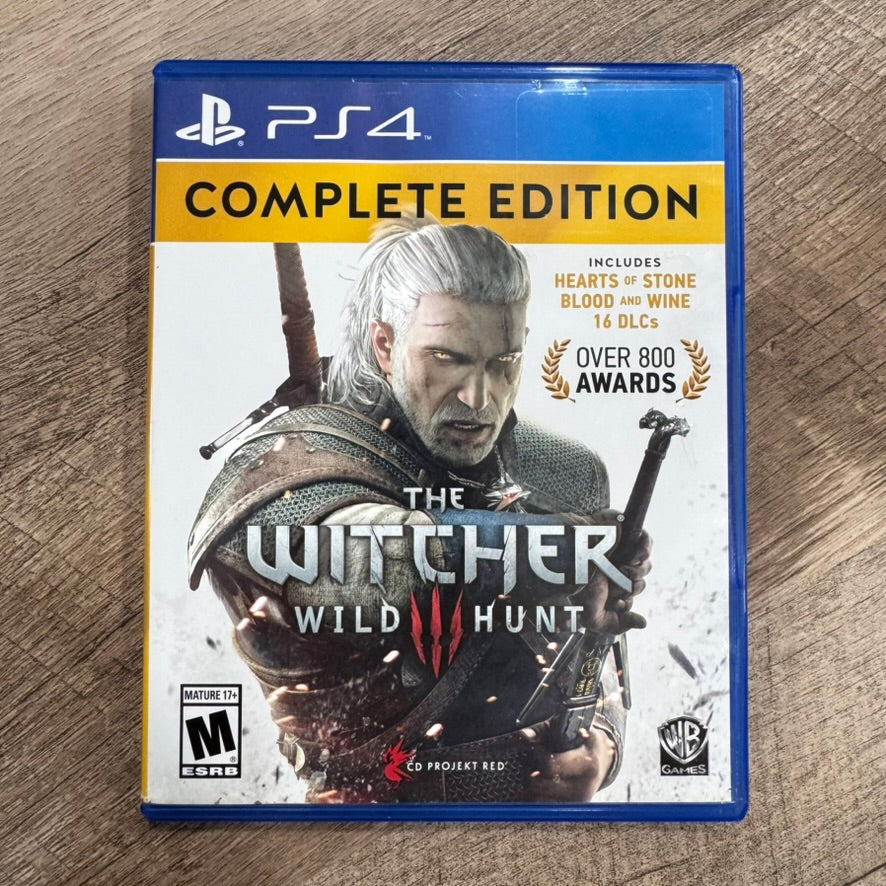 The Witcher 3 (Sony Playstation 4, PS4)