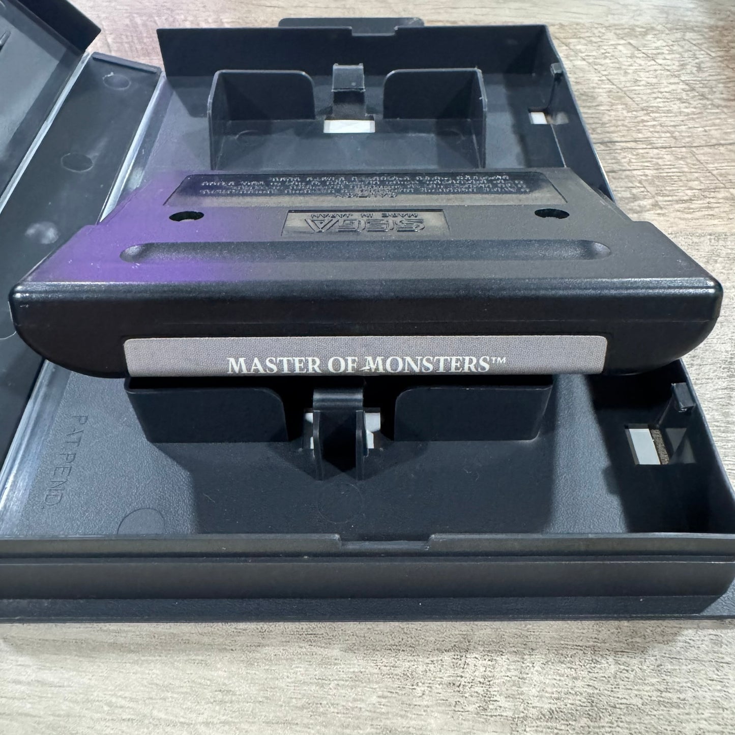 Master of Monsters (Sega Genesis, 1991) W/ NEAR MINT Case, Cart & Art! Beauty!