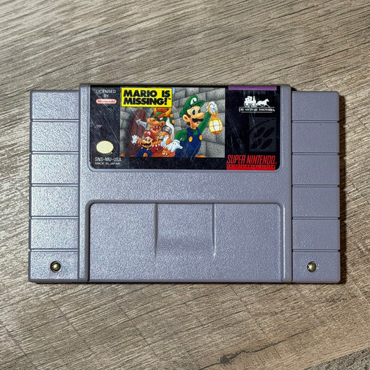 Mario Is Missing! (Super Nintendo, SNES)