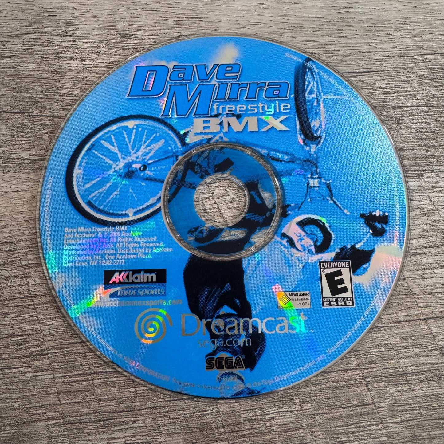 Dave Mirra Freestyle BMX (Sega Dreamcast)