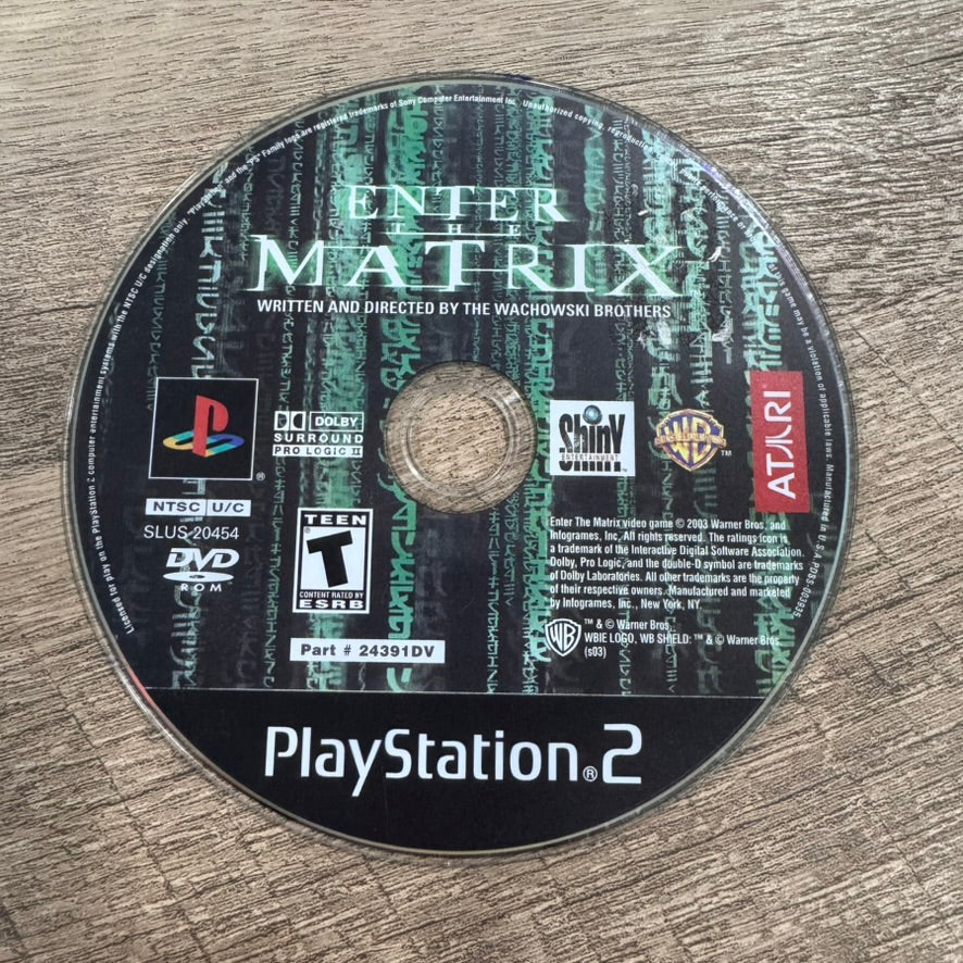 Enter The Matrix (Sony Playstation 2, PS2)