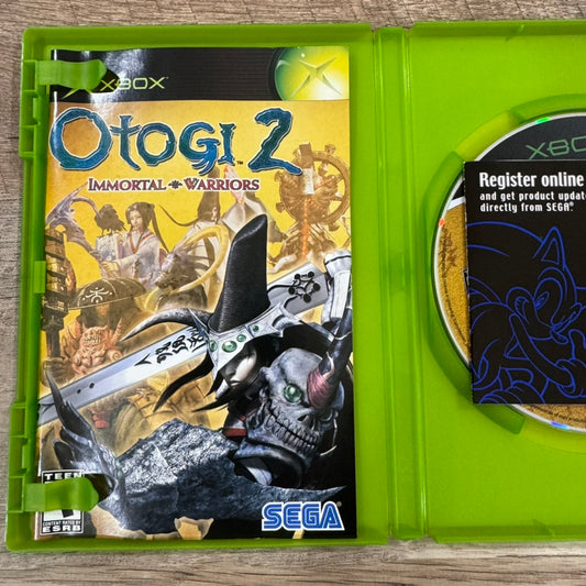 Otogi 2: Immortal Warriors (Microsoft Xbox, 2004) 🔥CIB Complete & Clean!🧽🔥