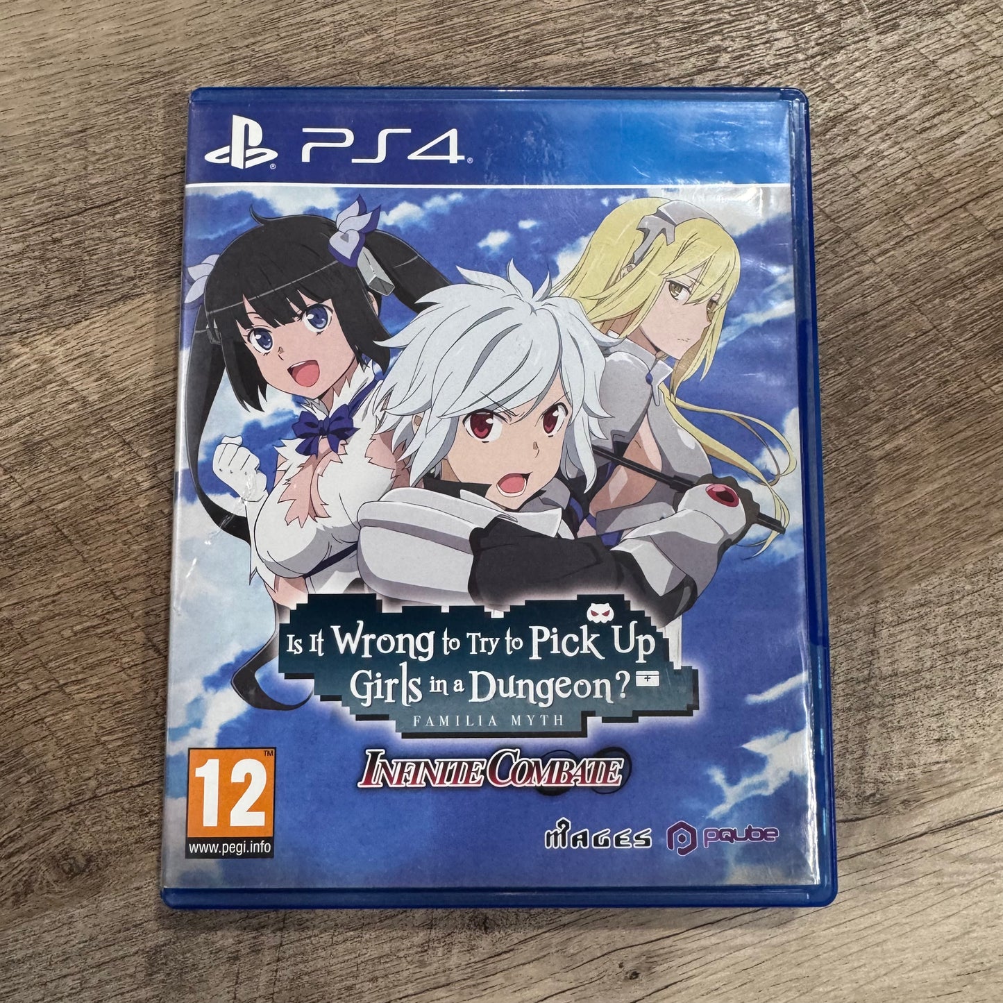 Is It Wrong to Try to Pick Up Girls in a Dungeon? Infinite Combate (Sony Playstation 4, PS4)