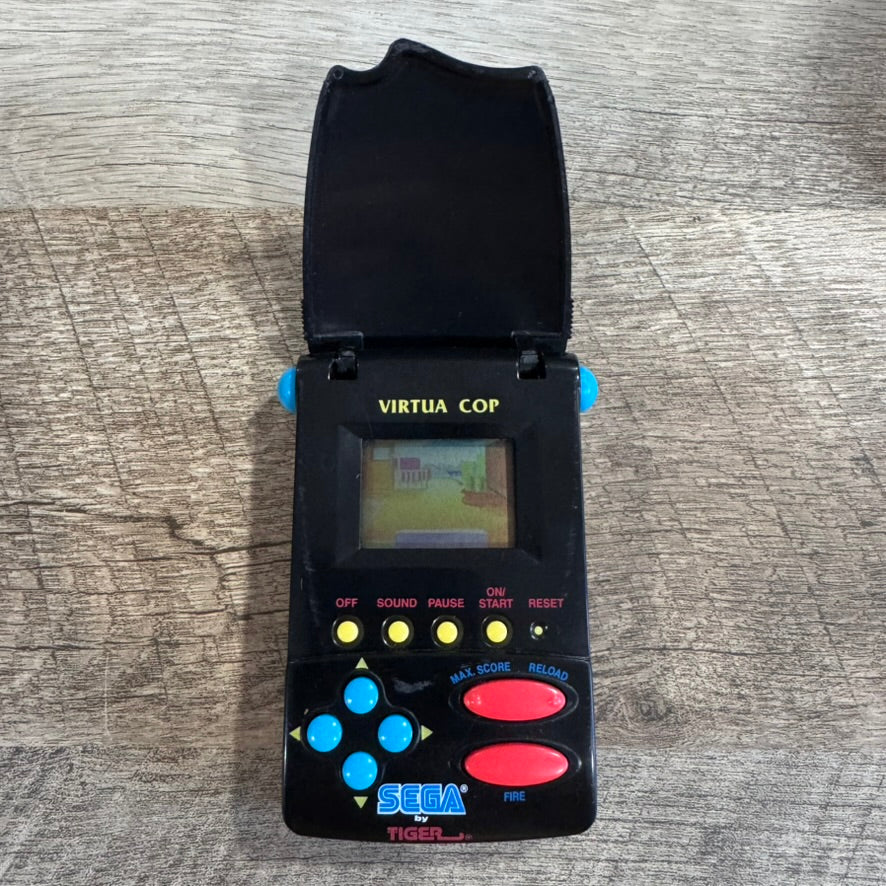 Virtua Cop Sega Pocket Arcade (Tiger Handheld Electronic Game, 1998) Tested!