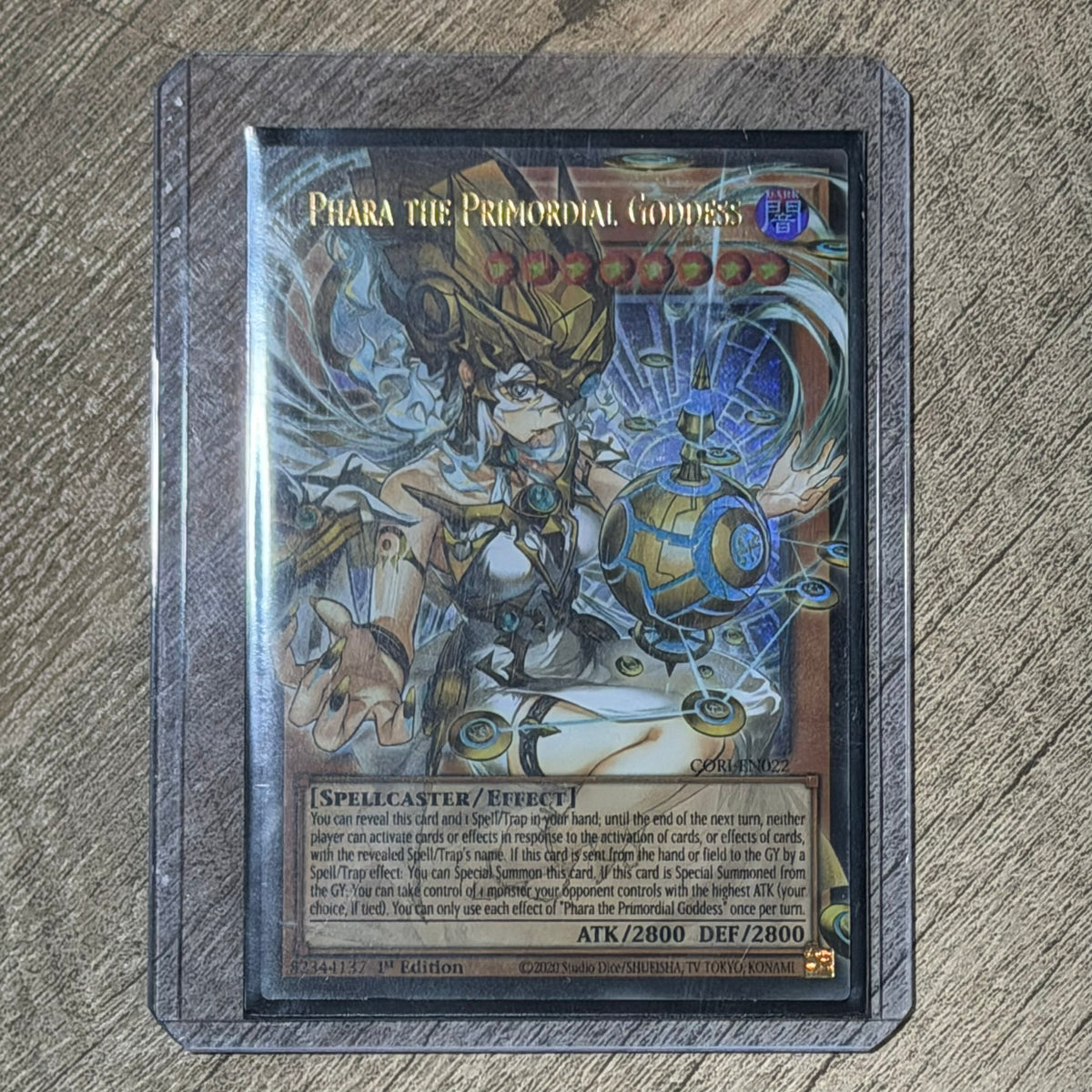 Phara The Primordial Goddess (CORI-EN022, Yugioh! TCG)