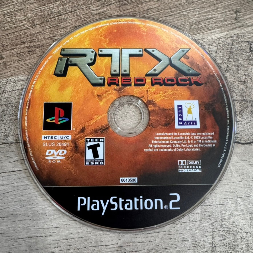RTX Red Rock (Sony Playstation 2, PS2)
