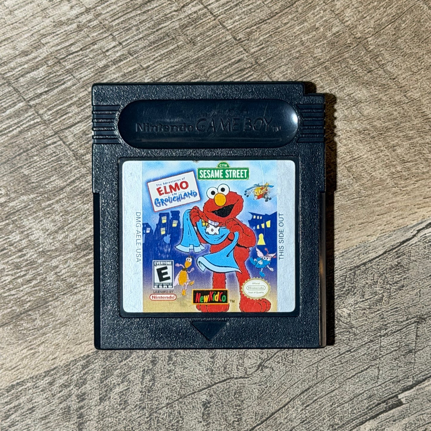 The Adventures of Elmo In Grouchland (Nintendo GameBoy Color, GBC)