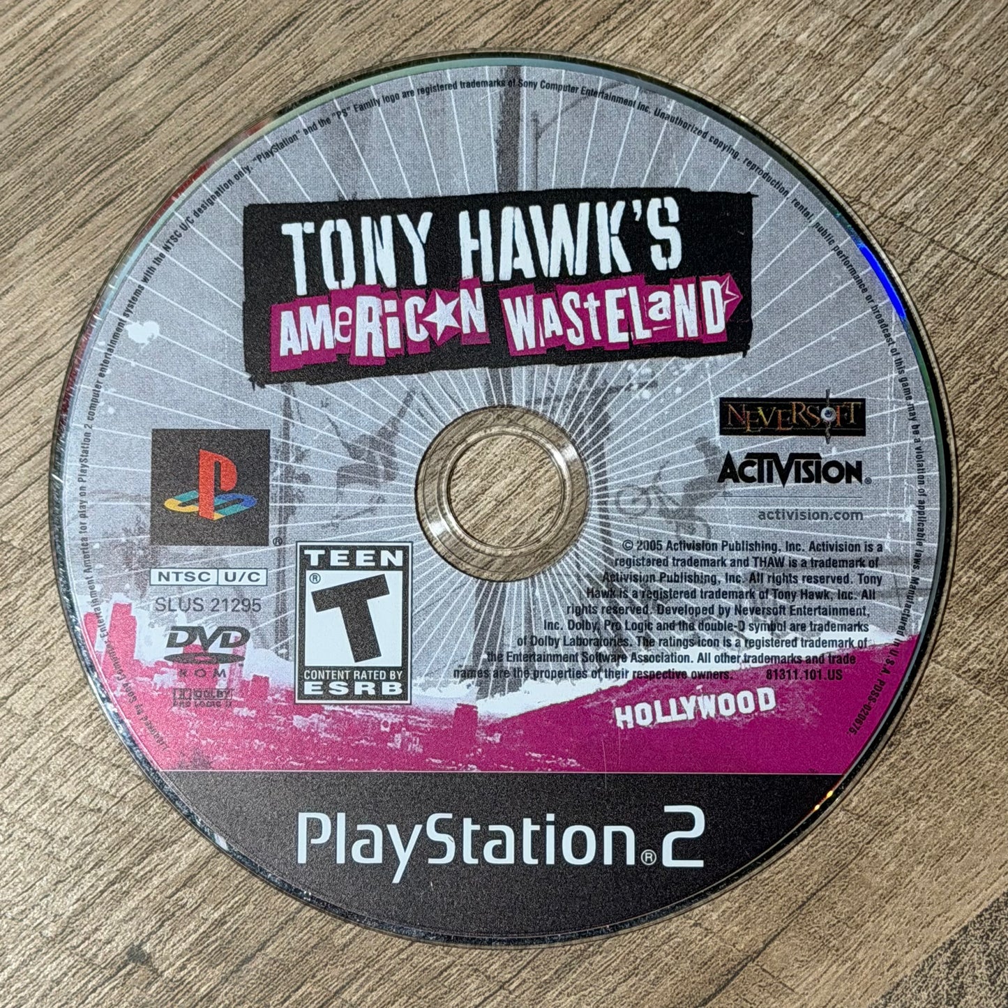 Tony Hawk's American Wasteland (Sony Playstation 2, PS2)