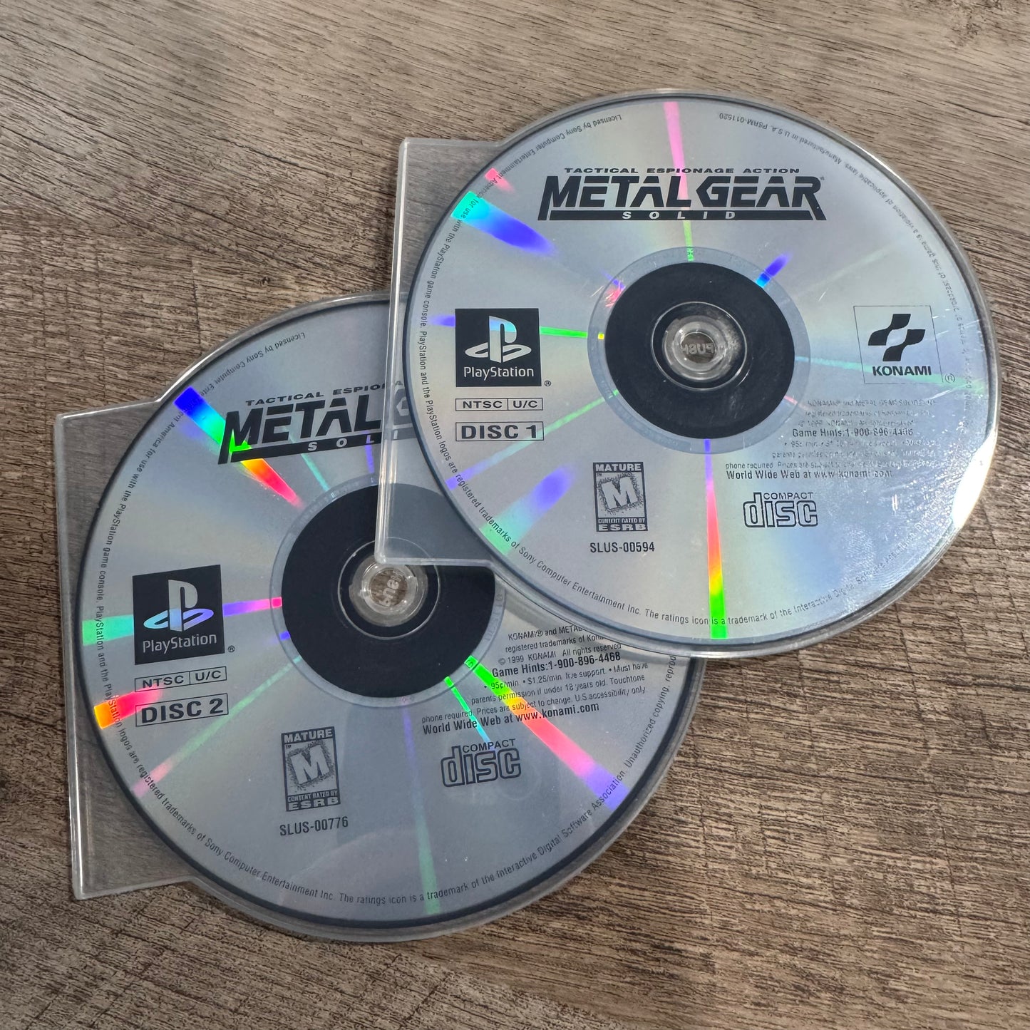 Metal Gear Solid (Sony Playstation, PS1)