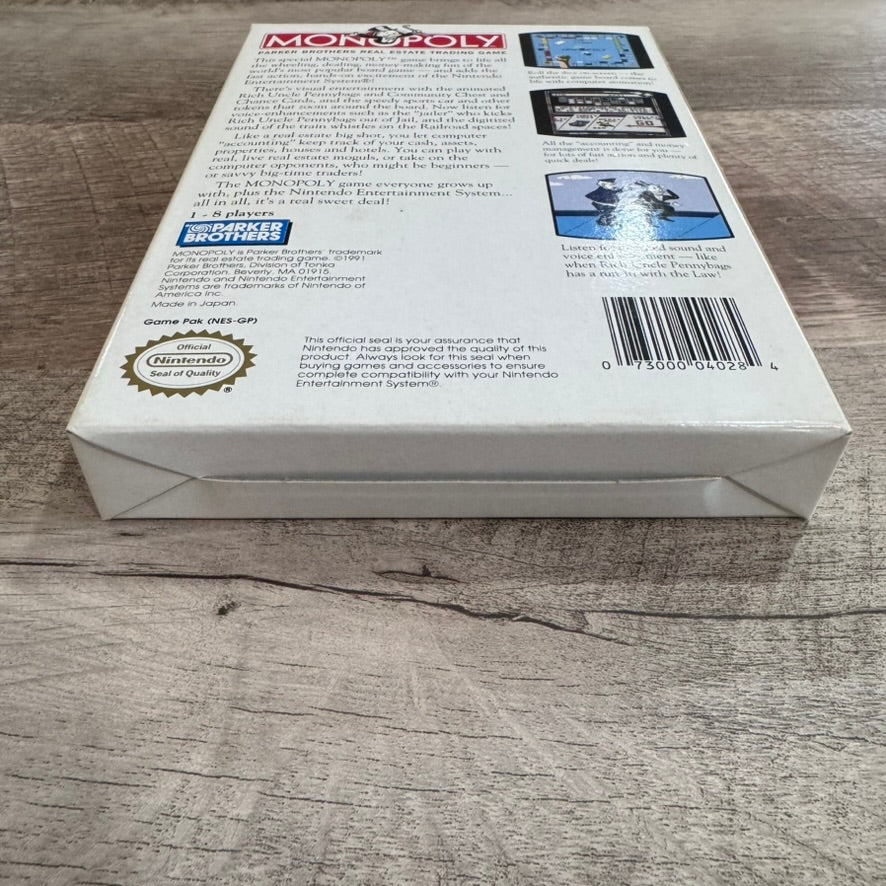 Monopoly (Nintendo Entertainment System, NES)