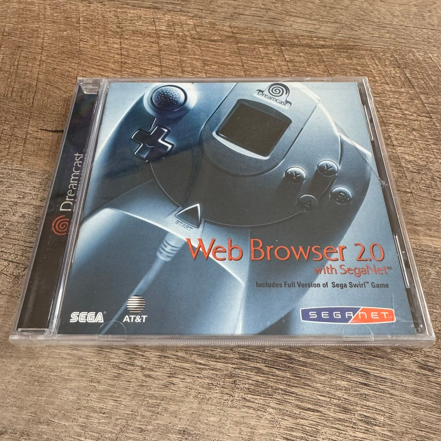 Sega Dreamcast PlanetWeb Web Browser 2.0 (Sega Dreamcast) Brand New W/SegaNet!