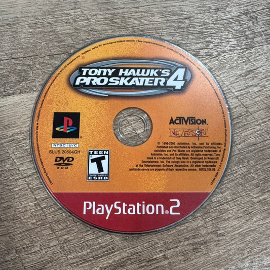Tony Hawk's Pro Skater 4 (Sony Playstation 2, PS2)