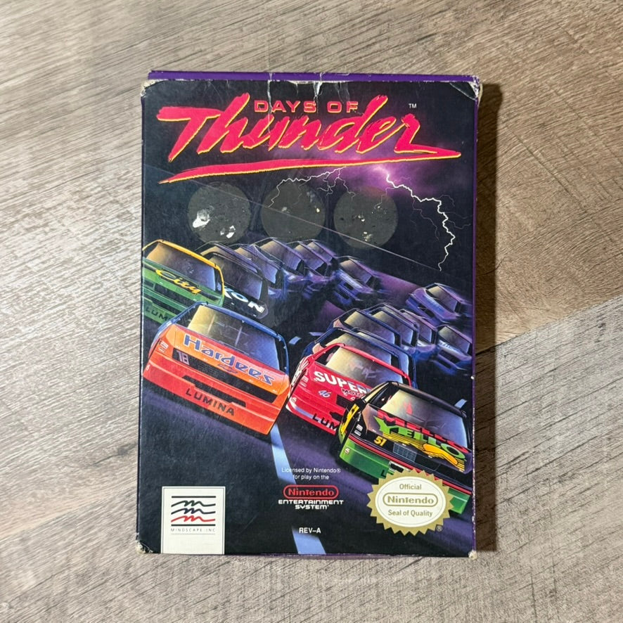 Days of Thunder (Nintendo Entertainment System, NES)