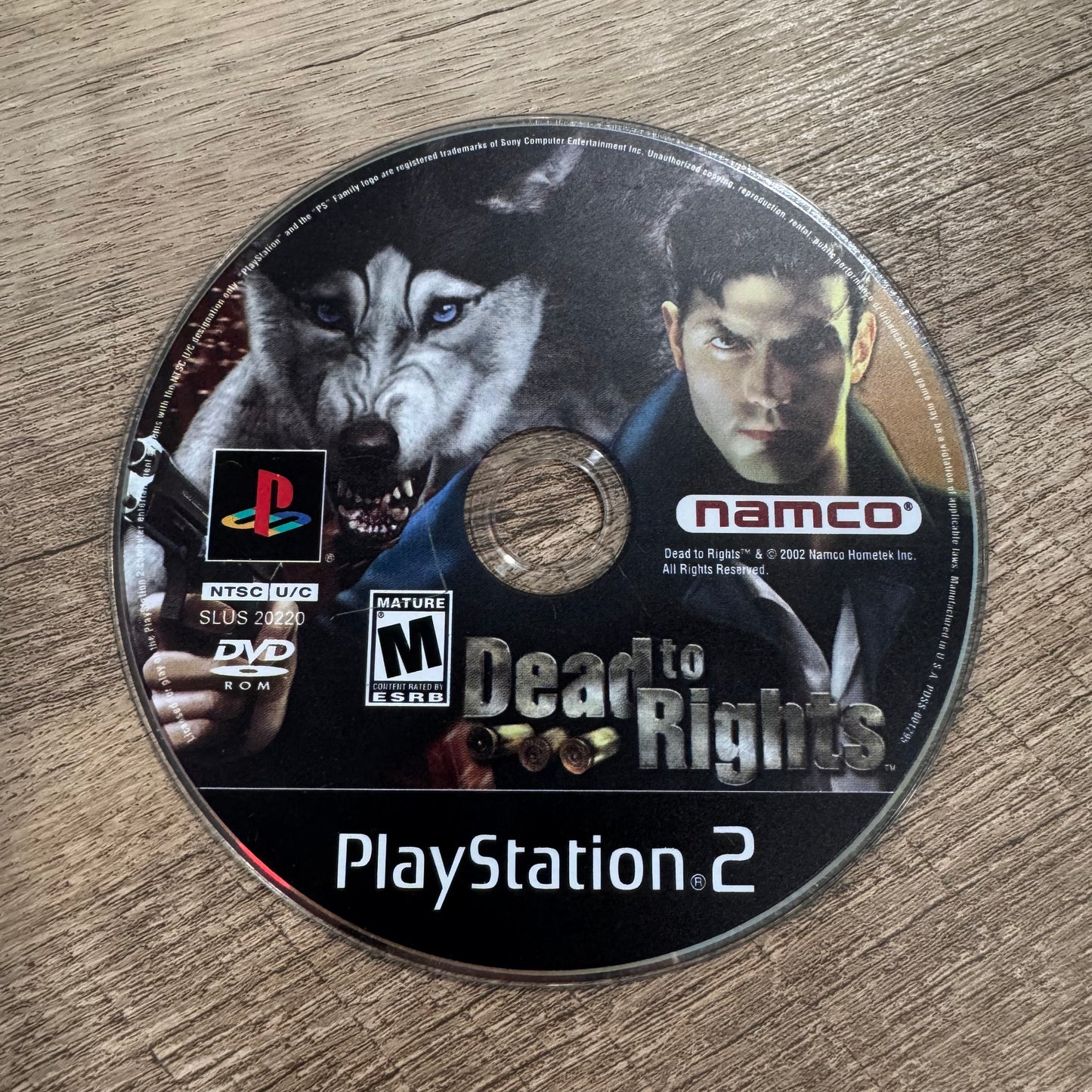 Dead to Rights (Sony Playstation 2, PS2)