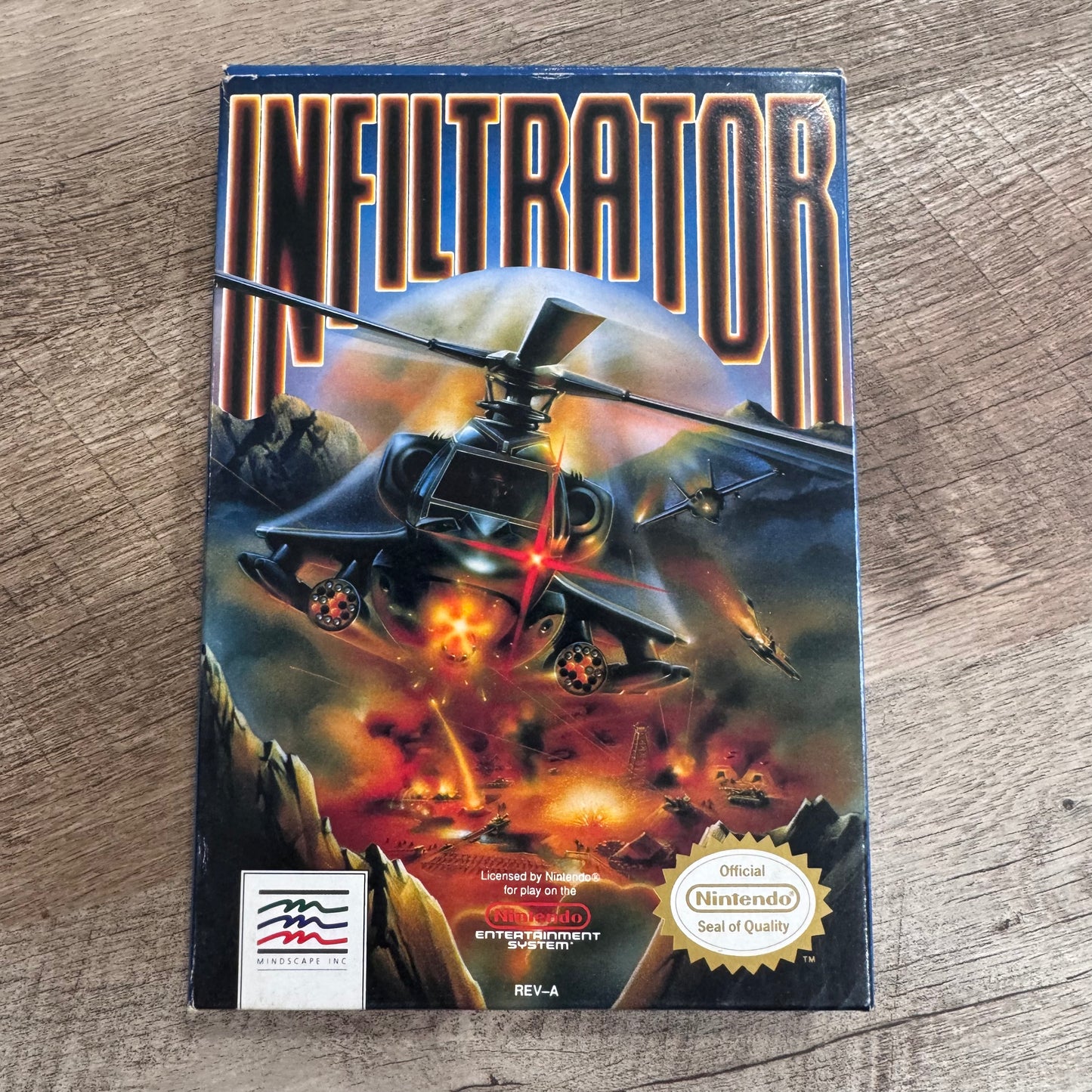Infiltrator (Nintendo Entertainment System, NES)
