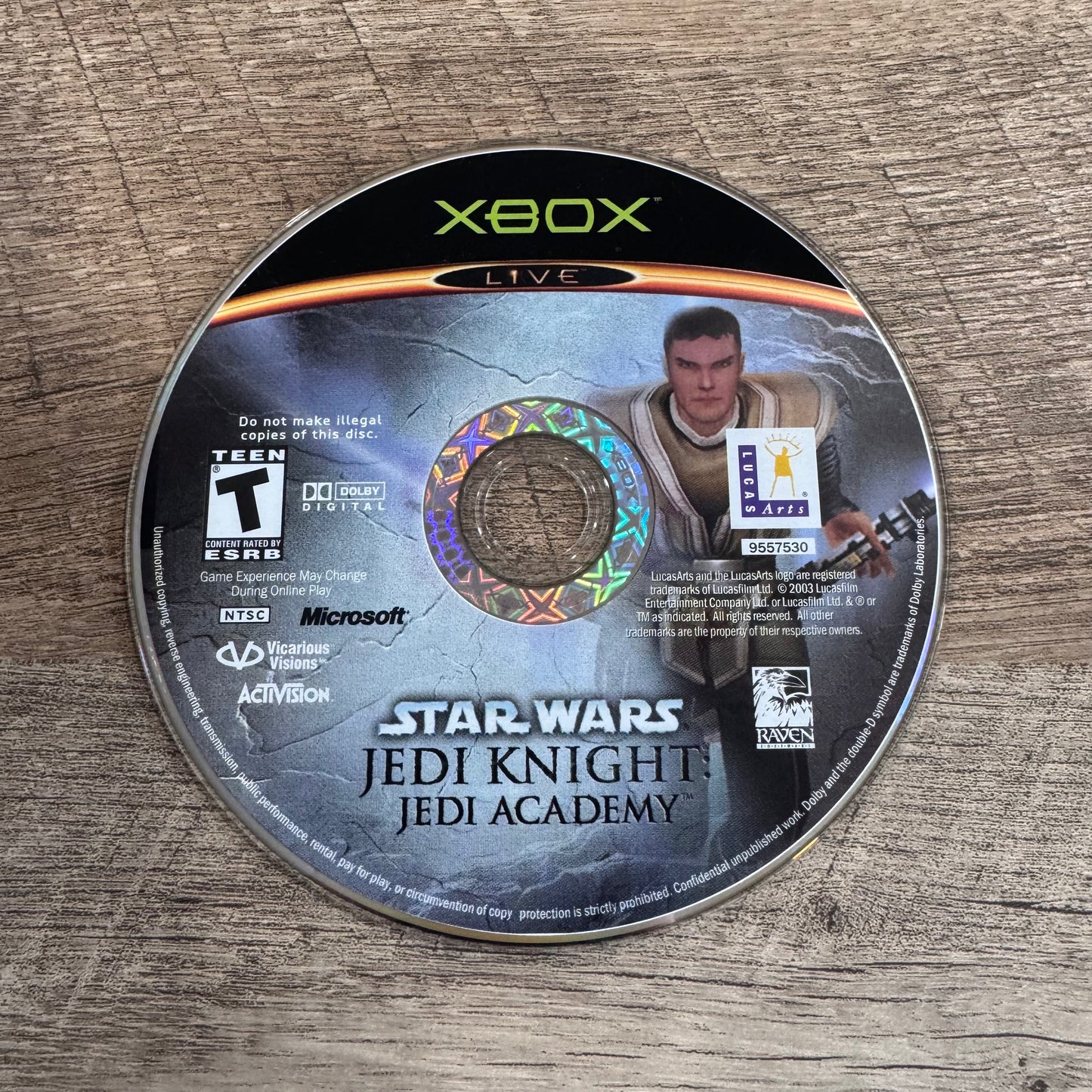 Star Wars Jedi Knight: Jedi Academy (Microsoft Xbox)