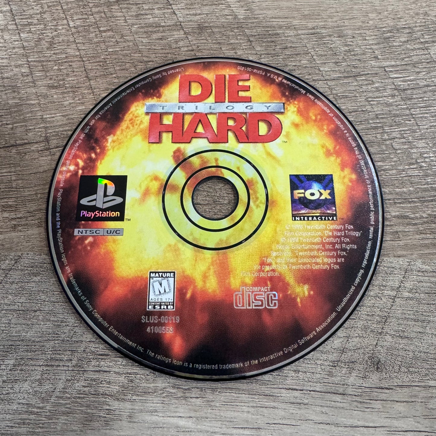 Die Hard Trilogy (Sony Playstation, PS1)