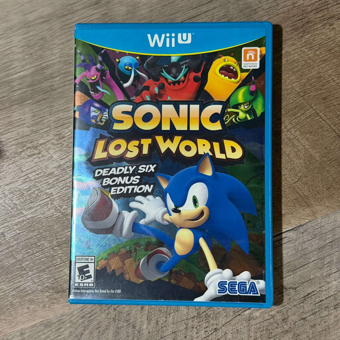 Sonic Lost World (Nintendo Wii U)