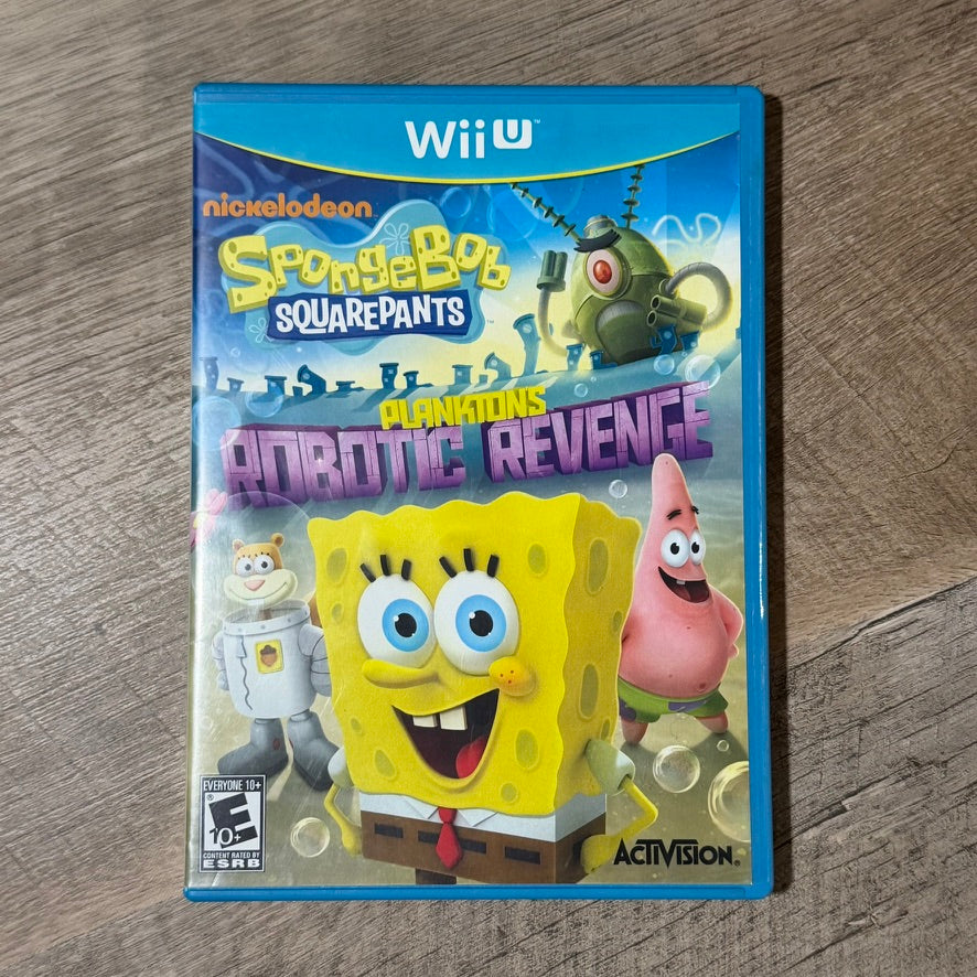 Spongebob Squarepants: Plankton's Robotic Revenge (Nintendo Wii U)