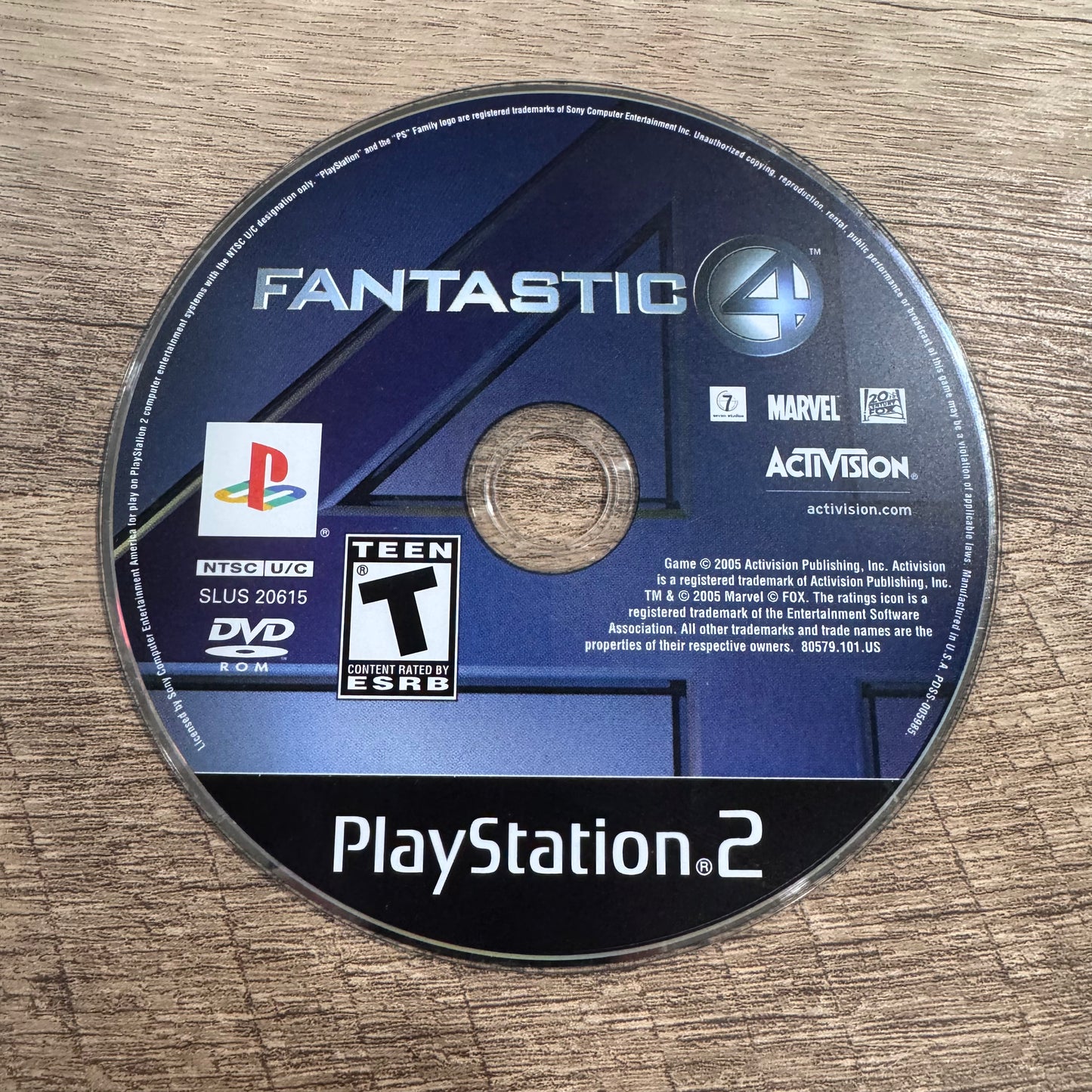 Fantastic 4 (Sony Playstation 2, PS2)