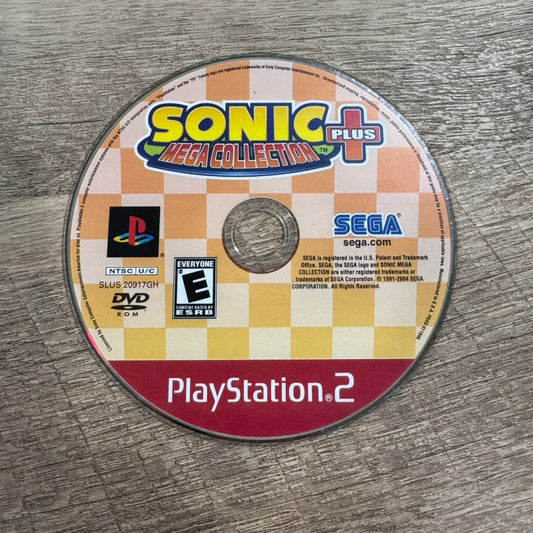 Sonic Mega Collection Plus (Sony Playstation 2, PS2)