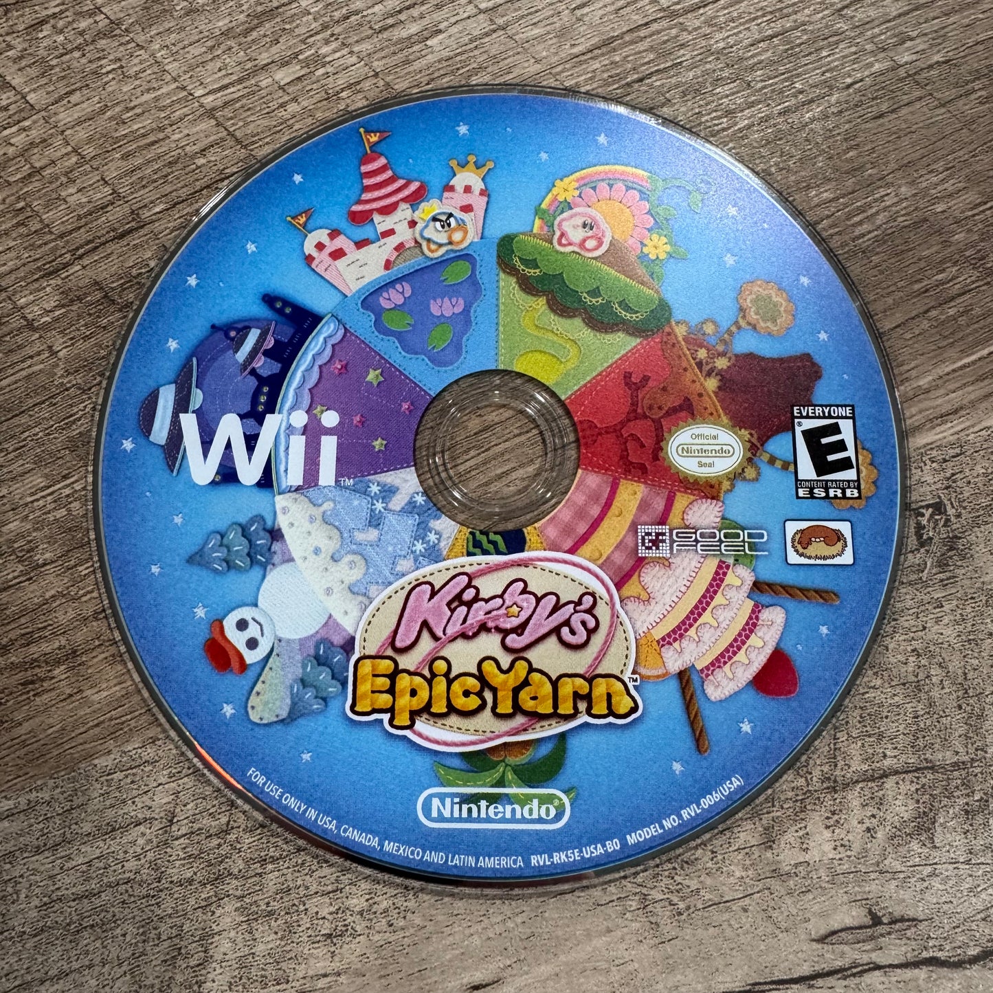 Kirby's Epic Yarn (Nintendo Wii)