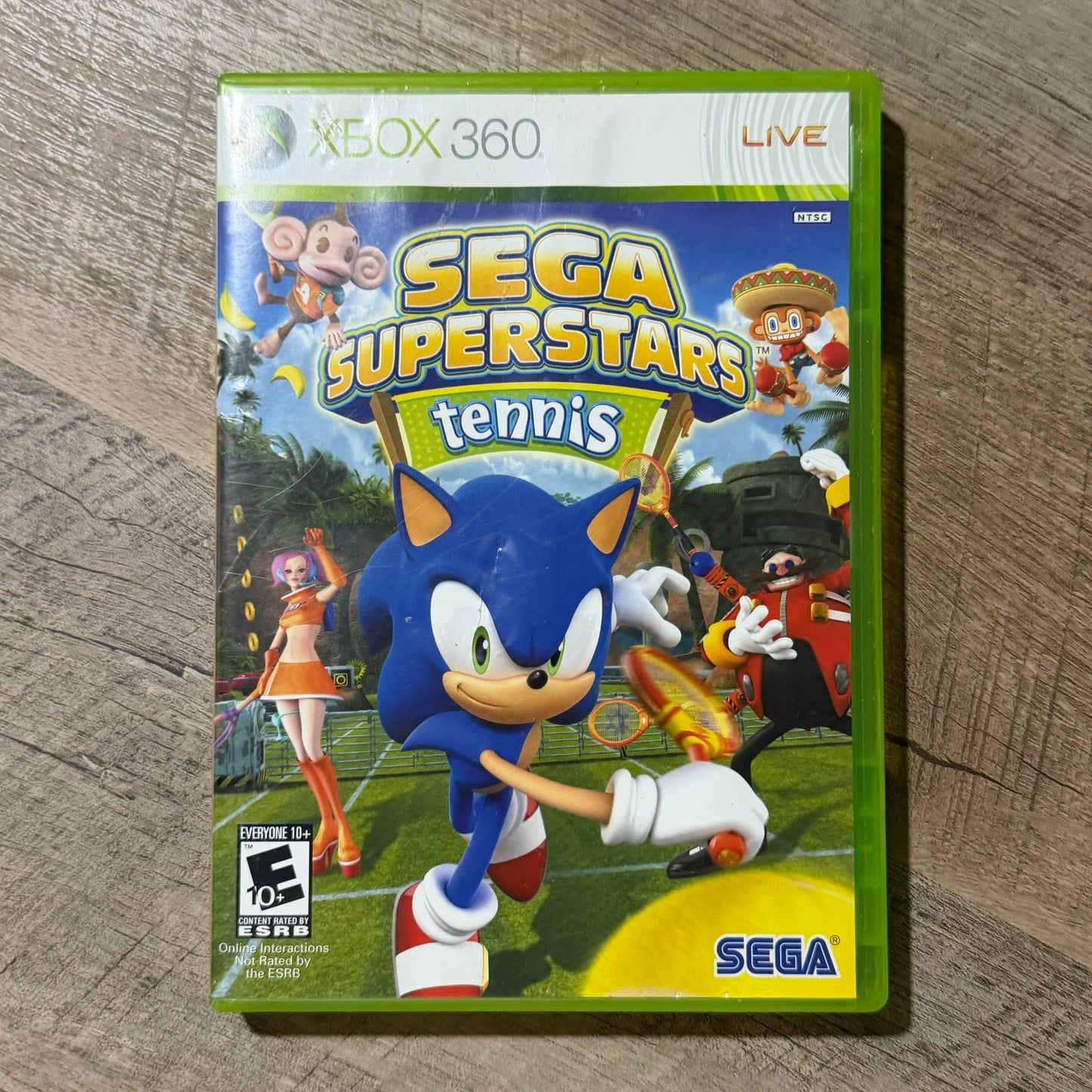 Sega Superstars Tennis (Microsoft Xbox 360)