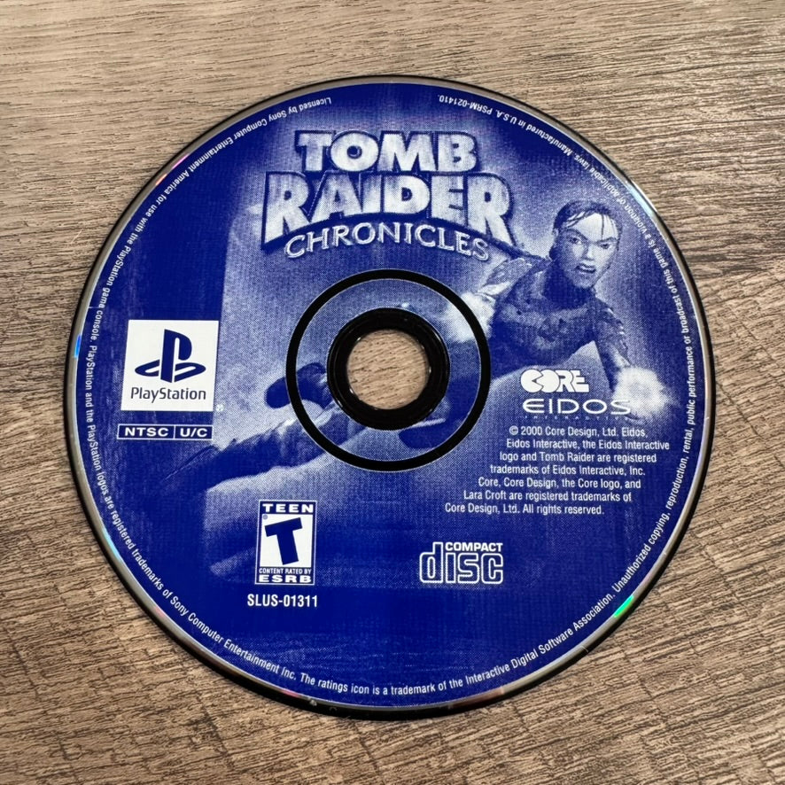 Tomb Raider Chronicles (Sony Playstation, PS1)