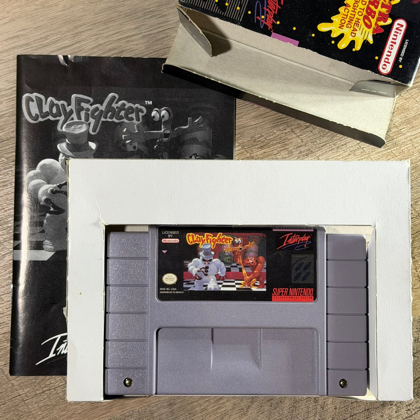Clay Fighter (Super Nintendo, SNES)