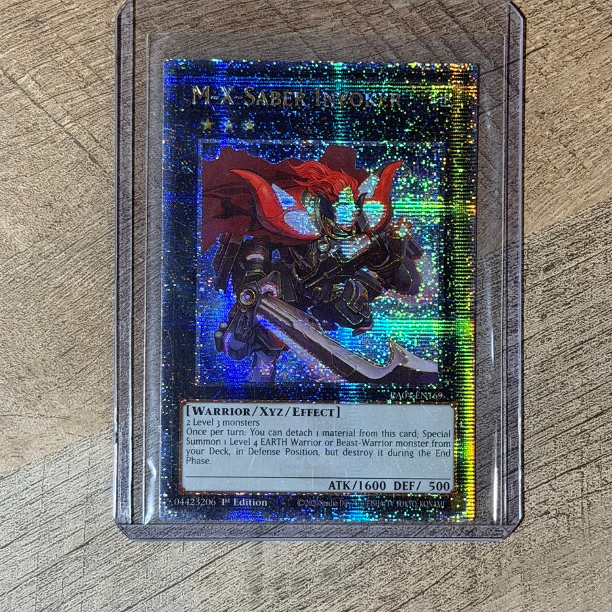 M-X-Saber Invoker (RA04-EN169, Yugioh! TCG)