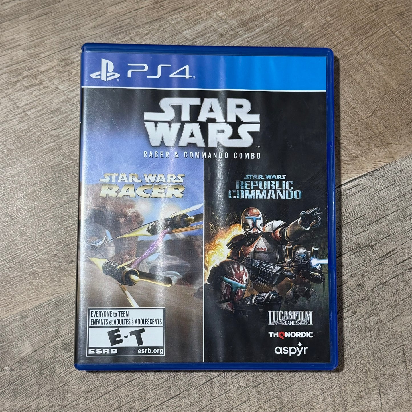 Star Wars Racer & Commando Combo (Sony Playstation 4, PS4)