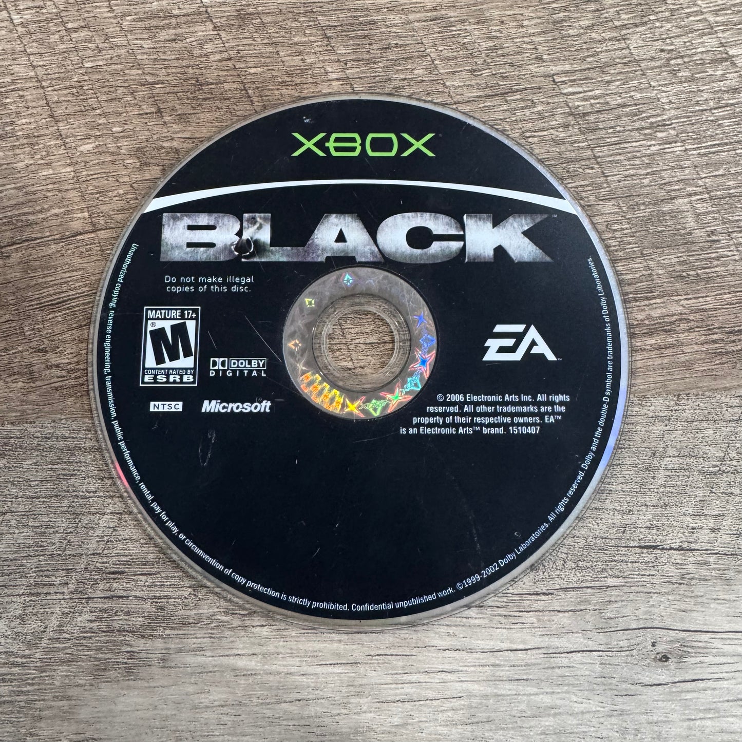 Black (Microsoft Xbox)